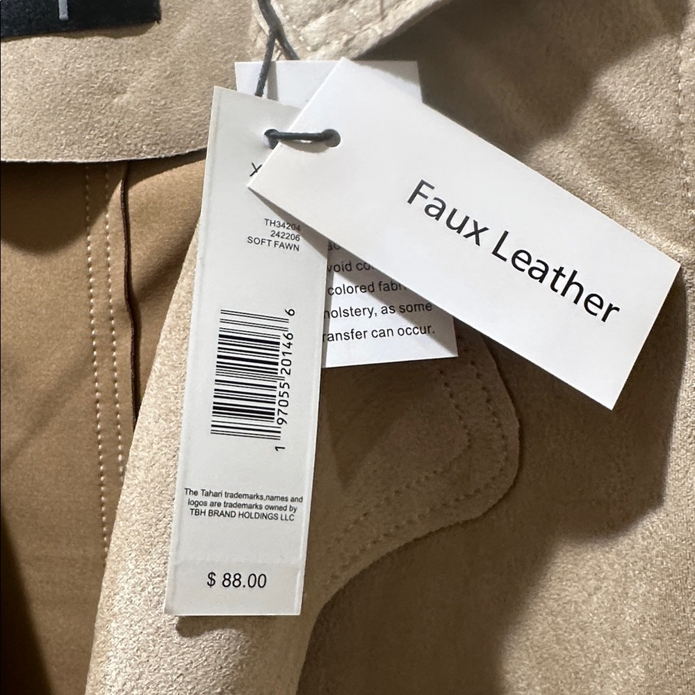 Women's Soft Fawn Trench Coat - Picture 7 of 8